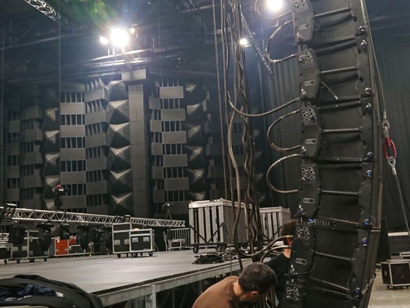Line Array - C.Heil -Nadau Arena 2019