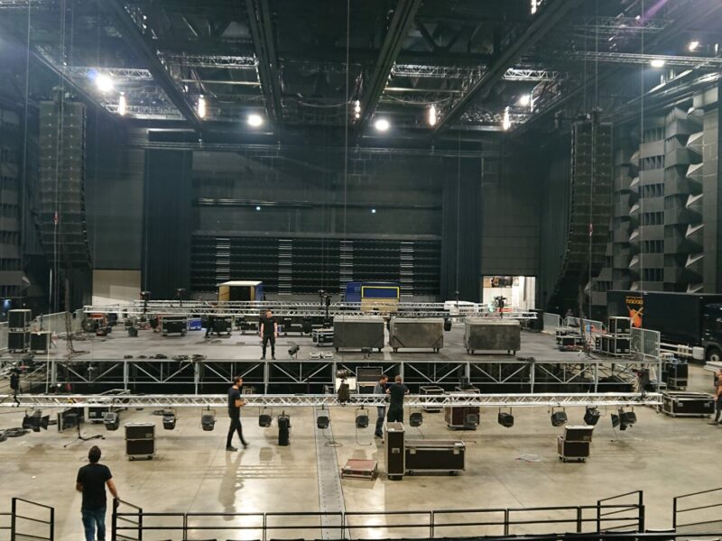 Nadau Arena - Scène - Audio Pro